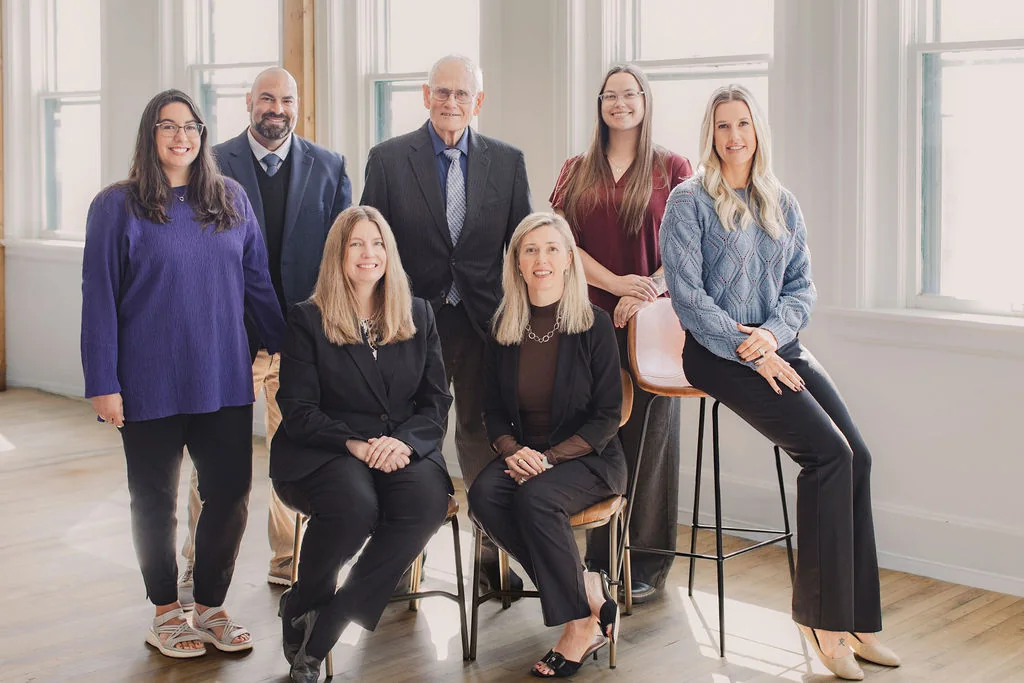 The full Mattoon, Martens & Strommen team together in their Sidney office